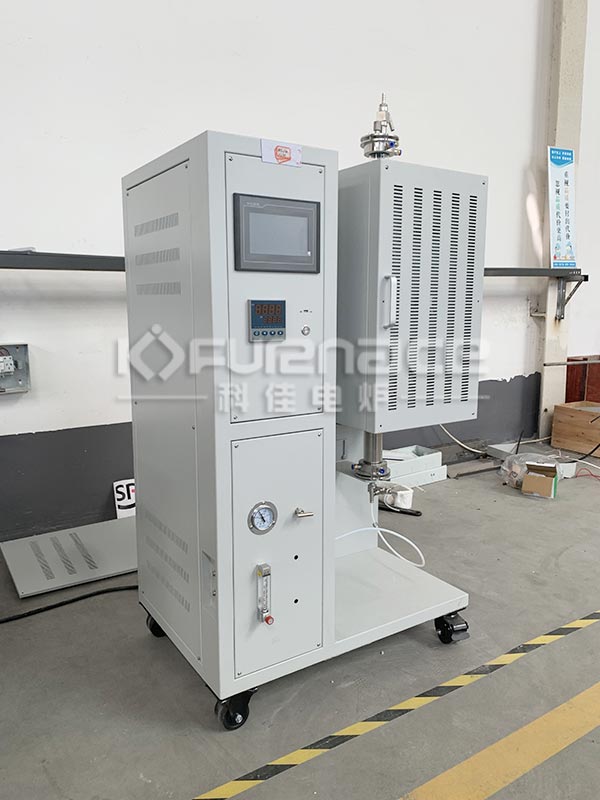 KJ-T1400-V60硫化床立式管式爐