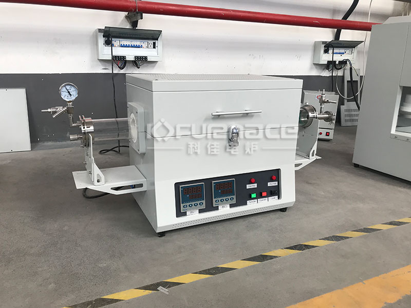 1200℃雙溫區(qū)管式爐其他管徑型號