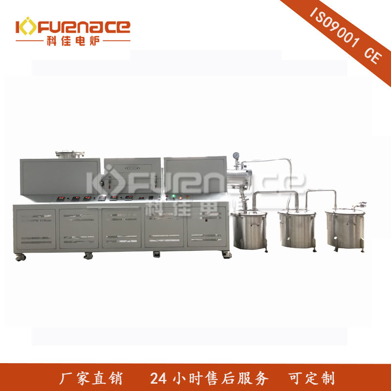 連續(xù)生產(chǎn)旋轉(zhuǎn)管式爐